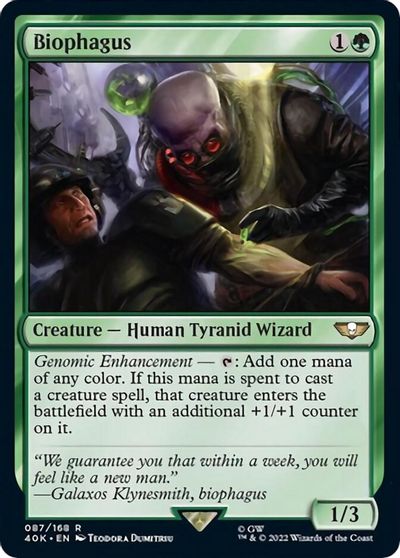 Biophagus (Surge Foil) card art