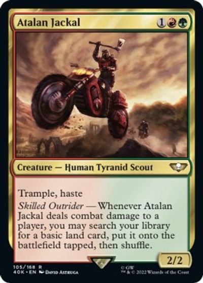 Atalan Jackal (Surge Foil) card art