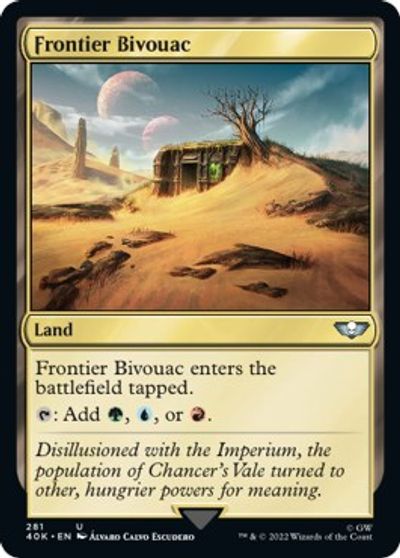 Frontier Bivouac (Surge Foil) card art