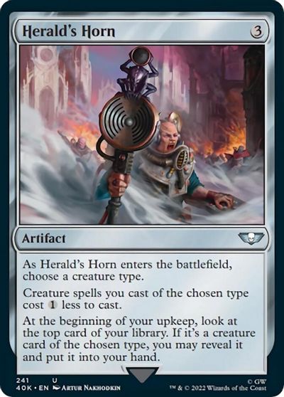 Herald's Horn (Surge Foil) card art
