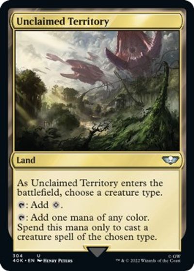 Unclaimed Territory (Surge Foil) card art