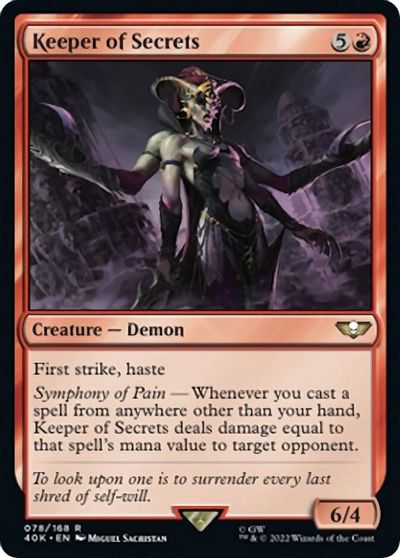 Keeper of Secrets card art