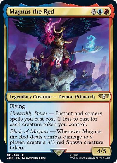 Magnus the Red (Surge Foil) card art