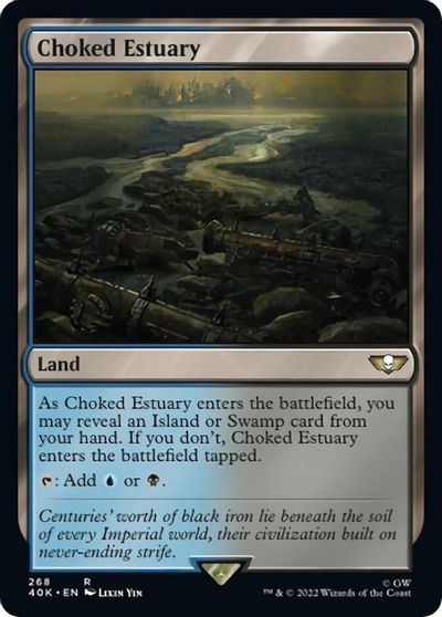 Choked Estuary (Surge Foil) card art