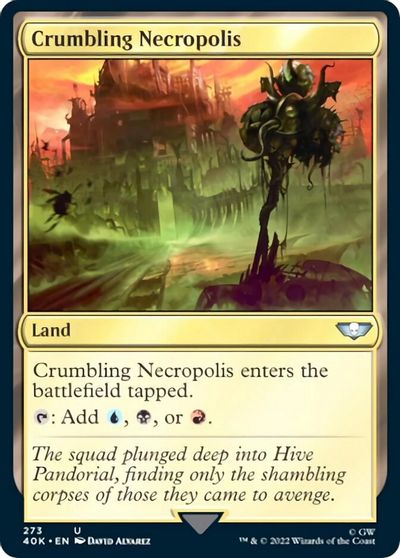 Crumbling Necropolis card art