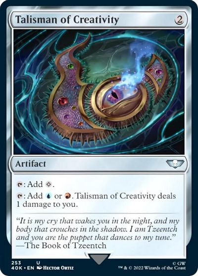 Talisman of Creativity (Surge Foil) card art