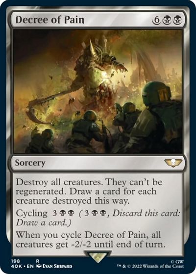 Decree of Pain card art