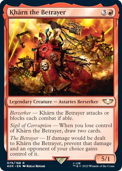 Kharn the Betrayer card art
