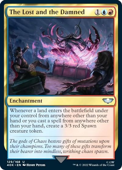 The Lost and the Damned (Surge Foil) card art