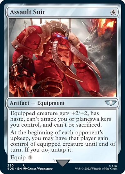 Assault Suit (Surge Foil) card art