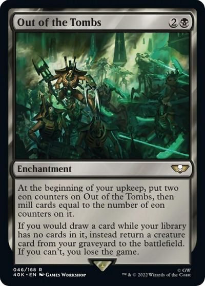 Out of the Tombs (Surge Foil) card art
