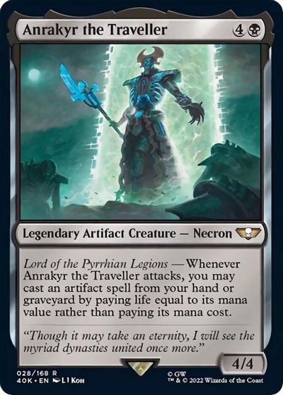 Anrakyr the Traveller (Surge Foil) card art