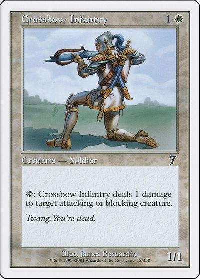 Crossbow Infantry card art