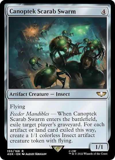 Canoptek Scarab Swarm card art