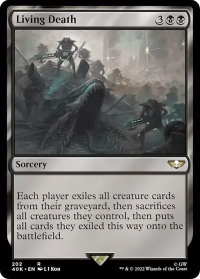 Living Death card art