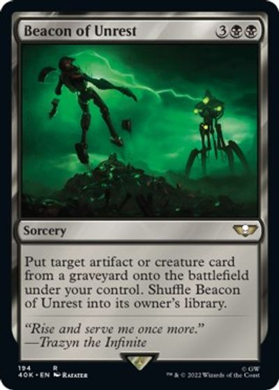 Beacon of Unrest card art