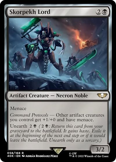 Skorpekh Lord (Surge Foil) card art