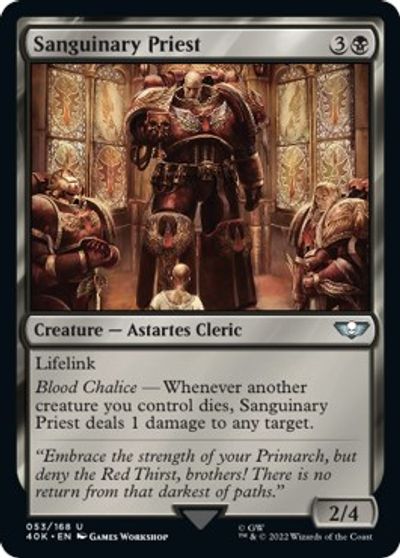Sanguinary Priest (Surge Foil) card art