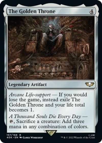 The Golden Throne card art