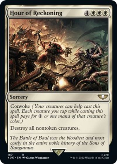 Hour of Reckoning card art