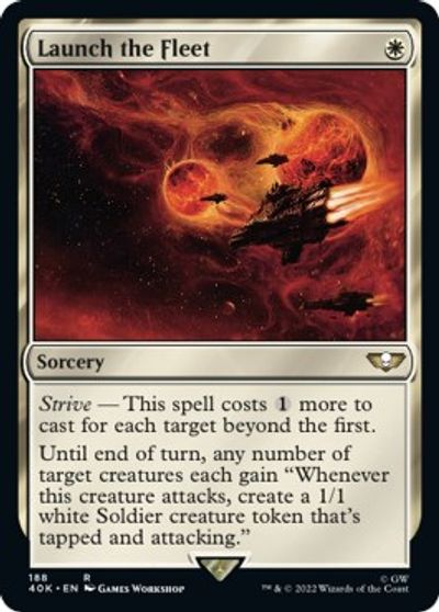 Launch the Fleet card art