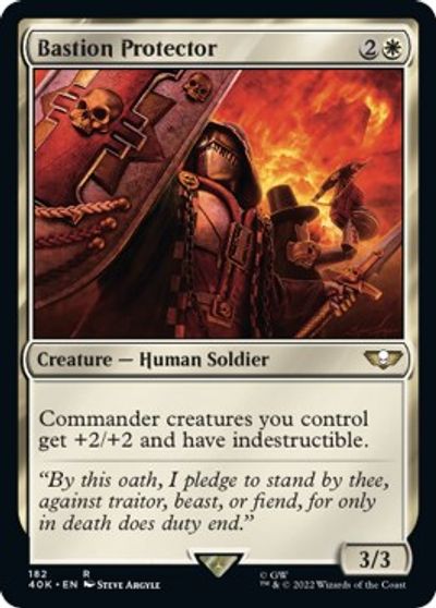 Bastion Protector (Surge Foil) card art