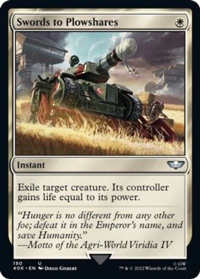 Swords to Plowshares (Surge Foil) card art