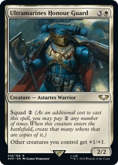 Ultramarines Honour Guard (Surge Foil) card art