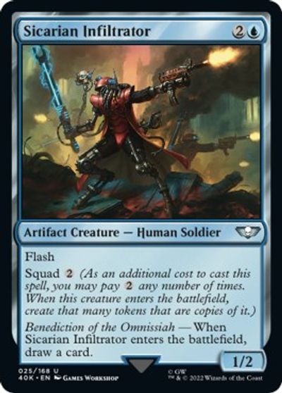 Sicarian Infiltrator (Surge Foil) card art
