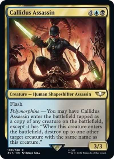 Callidus Assassin (Surge Foil) card art