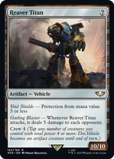 Reaver Titan (Surge Foil) card art