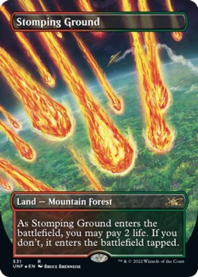 Stomping Ground (Borderless) (Galaxy Foil) card art