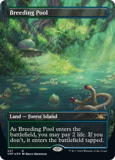 Breeding Pool (Borderless) (Galaxy Foil) card art
