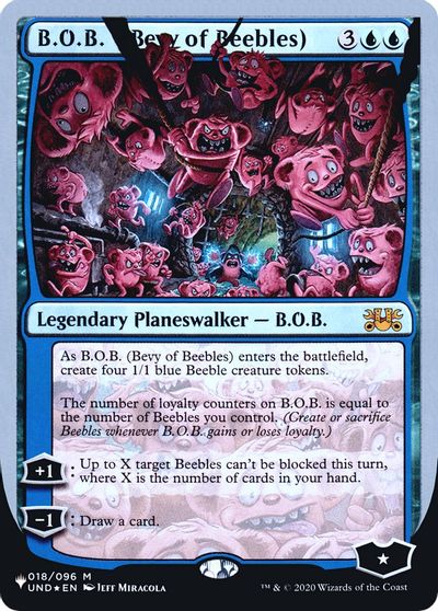 B.O.B. (Bevy of Beebles) card art