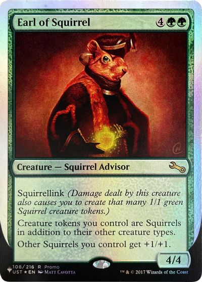 Earl of Squirrel card art