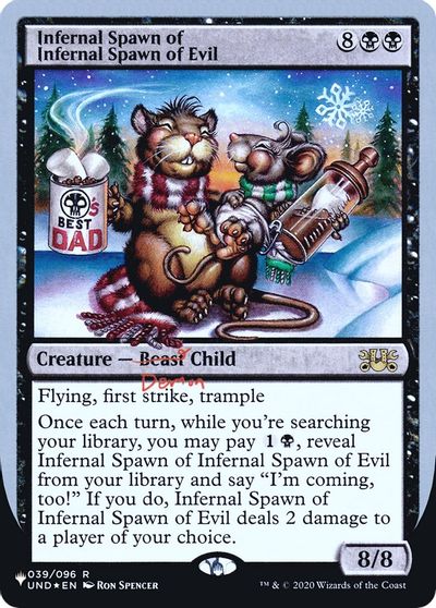 Infernal Spawn of Infernal Spawn of Evil card art