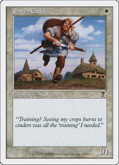 Eager Cadet card art