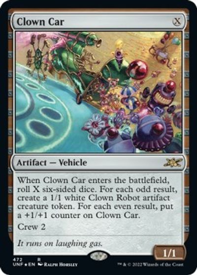 Clown Car (Galaxy Foil) card art