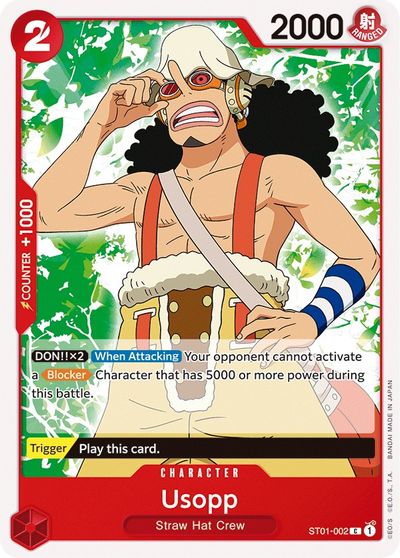 Usopp card art
