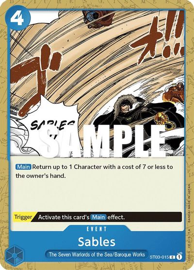 Sables card art