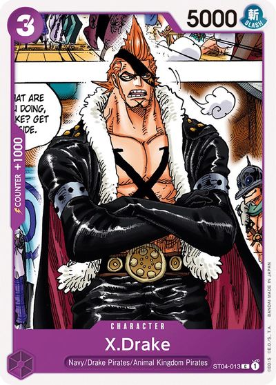 X.Drake card art
