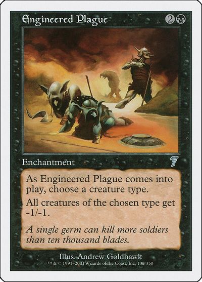 Engineered Plague card art