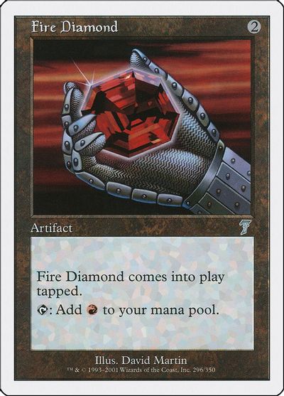 Fire Diamond card art