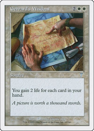 Gerrard's Wisdom card art