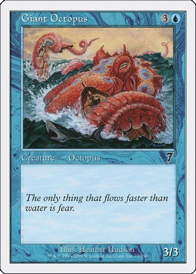 Giant Octopus card art