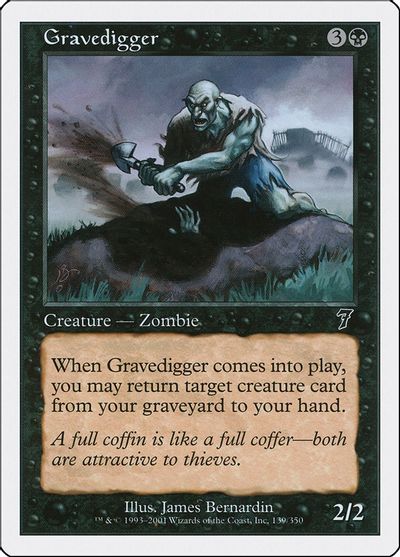 Gravedigger card art