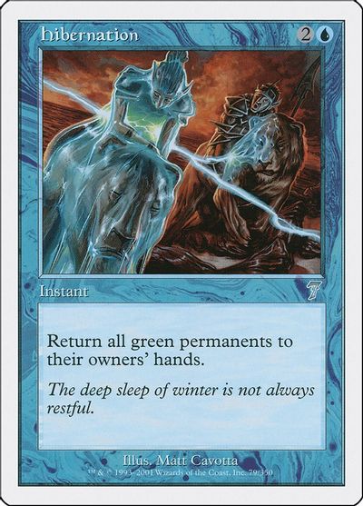 Hibernation card art