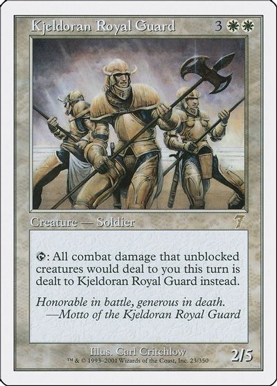 Kjeldoran Royal Guard card art