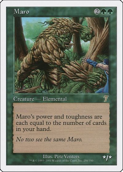 Maro card art