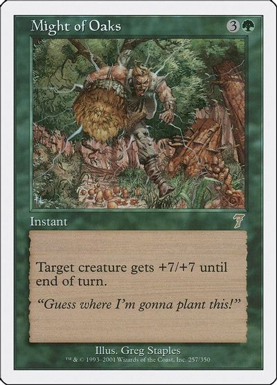 Might of Oaks card art